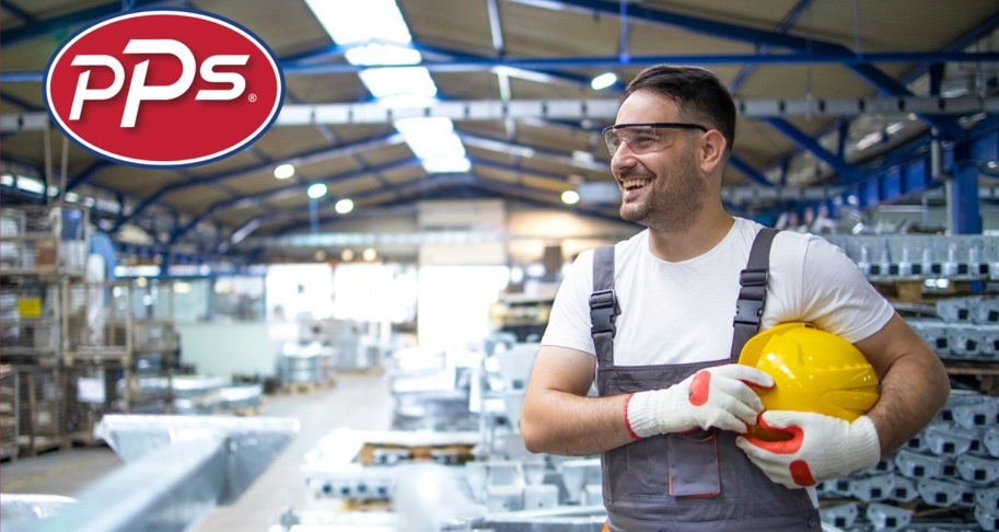 Worker With Helmet