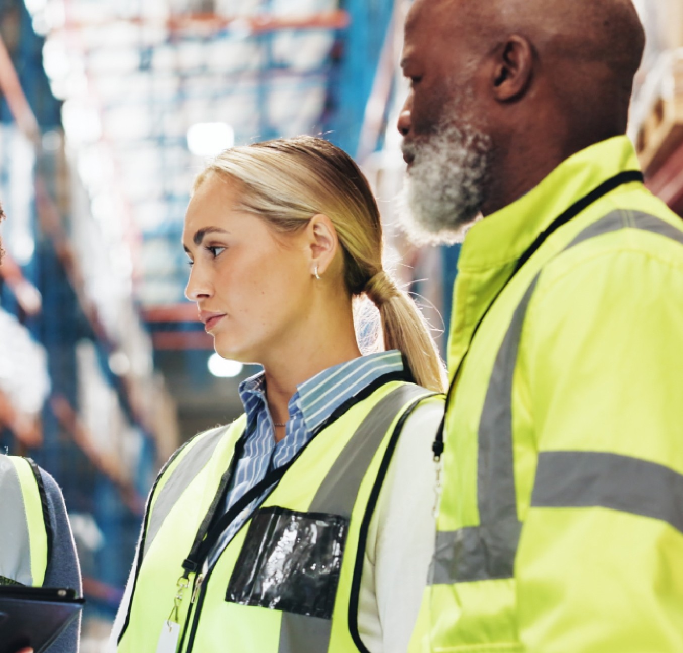 Comparison infographic showing temporary staffing, temp-to-hire, and on-demand workforce solutions, including benefits, use cases, and workforce flexibility in industrial and warehouse environments.